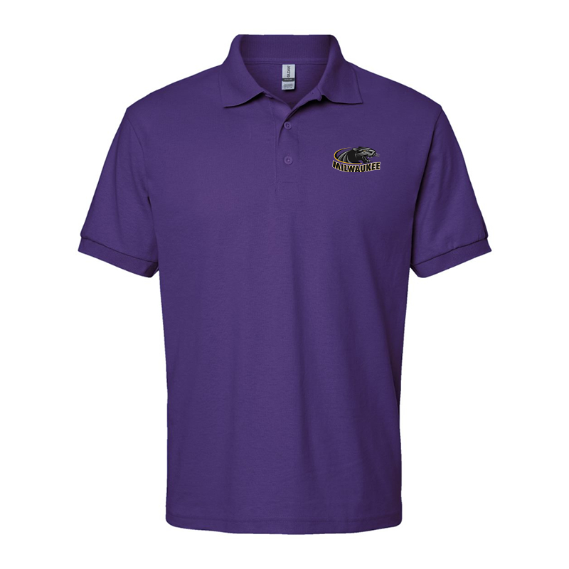 Men's Wisconsin Milwaukee Panthers Gildan Dry Blend Jersey Polo